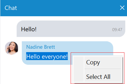 A screenshot of a chat

AI-generated content may be incorrect.