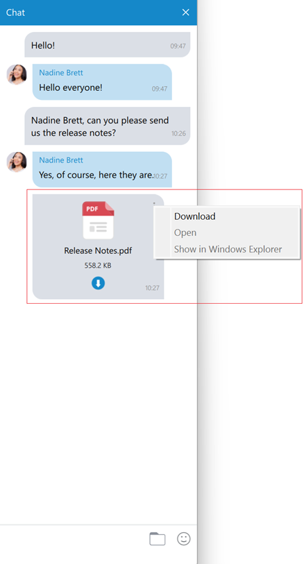 A screenshot of a chat

AI-generated content may be incorrect.